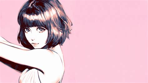 วอลเปเปอร์ Ilya Kuvshinov ศิลปะดิจิตอล 1920x1080 Chatopex