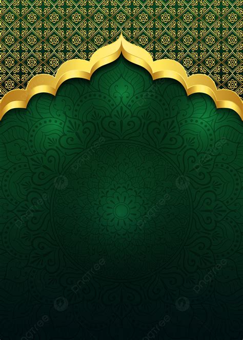 Green Islamic Wallpapers Wallpaper Cave