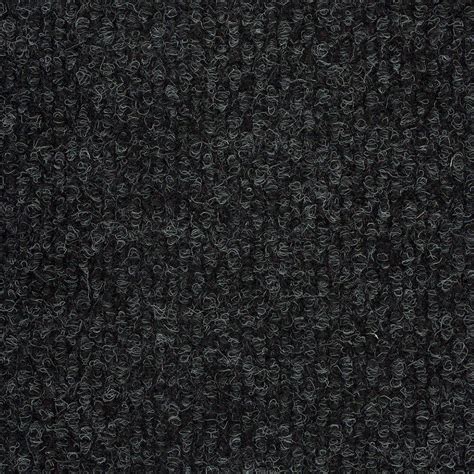 Crystal Black Carpet Tiles Durable Textured Flooring