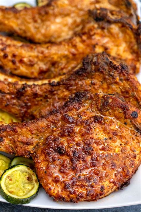 You can also use boneless but the bone adds so much extra flavors. Recipe For Thin Sliced Bone In Pork.chops / Grilled Pork Chops Tender And Delicious Mel S ...
