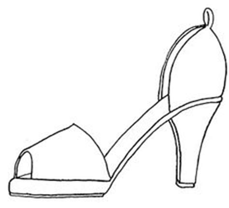 High Heel Coloring Page ClipArt Best