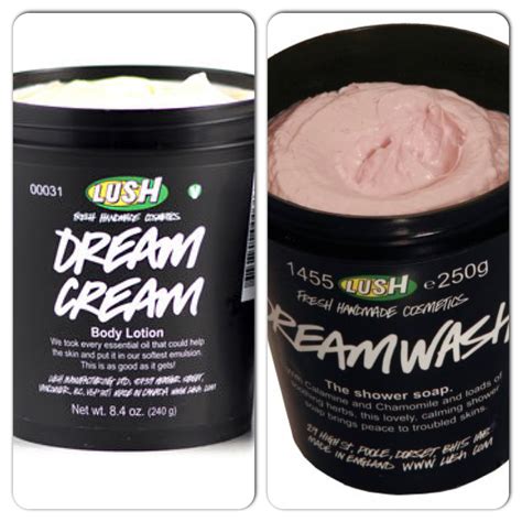 Lush Dream Wash And Dream Cream For Eczema Or Those With Irritated Troubled Skin Battle Eczema