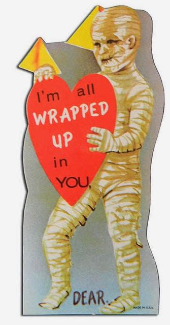 48 Creepy And Scary Vintage Valentines Day Cards Vintage Everyday
