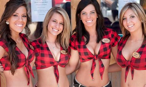 Growth Of The Breastaurant Waitresses Offering Dinner And A View Support Dining Industrys
