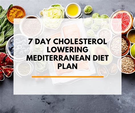 Healthy and delicious, they will never disappoint. 7 Day Cholesterol-Lowering Diet Plan (PDF & Menu) - Medmunch