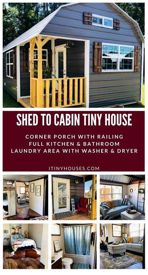 This Eclectic Shed Conversion Is The Ultimate Tiny House Design