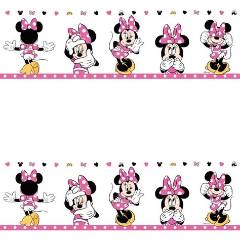 Mickey And Minnie Mouse Wall Border Baby Wall Kids Birthdays