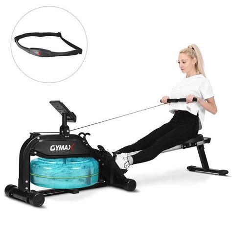 Shop Gymax Water Rowing Machine Home Water Rower Adjustable Resistance
