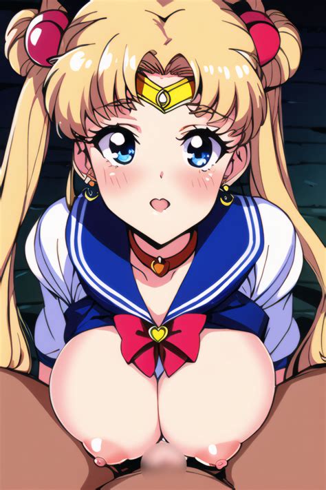 Rule 34 Ai Generated Bishoujo Senshi Sailor Moon Blonde Hair Blue