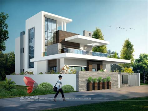 Bungalow Home Design Raipur 3d Power