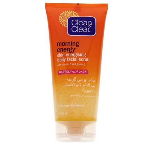 Clean And Clear Morning Energy Daily Facial Scrub 150 Ml Mercatco