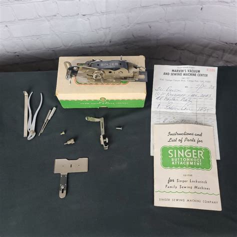 Singer Other Singer Buttonhole Attachment Vintage Early 4s Poshmark