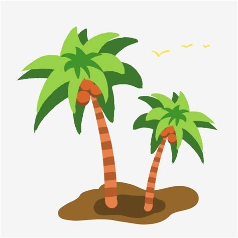 Coconut Palm Tree Clipart Transparent Png Hd Summer Southern Coconut