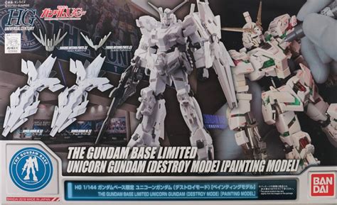 Buy Bandai Hg 1144 The Gundam Base Limited Unicorn Gundam Destroy Mode