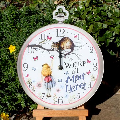 Jaf Graphics Alice In Wonderland Clock