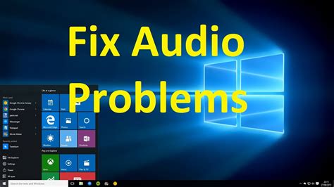 Fix Audiosound Problems On Windows 10 Howtosolveit Youtube