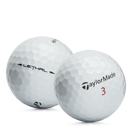 Taylormade Lethal Golf Balls Used Mint Quality 12 Pack