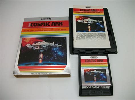 Cosmic Ark Atari 2600 Game Boxed