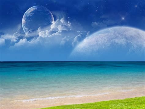 Free Download Landscape Ocean Beach Hd Desktop Wallpaper Hd Desktop
