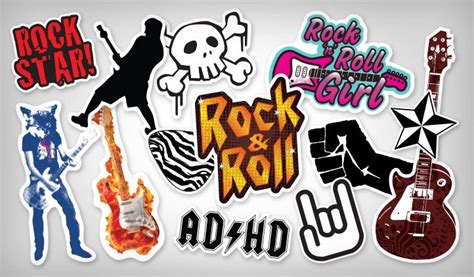 Custom Rock Stickers Highest Quality Stickers Music Stickers Band