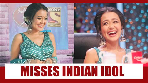 Neha Kakkar Missing Indian Idol Shares Favourite Look From The Show For Fans Iwmbuzz