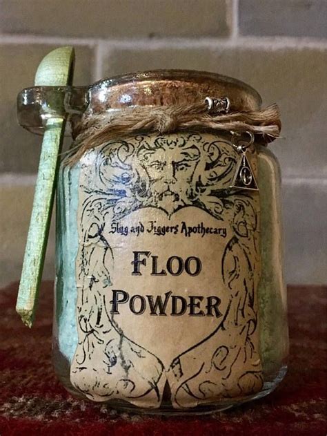 Floo Powder A Magic Powder Apothecary Jar Mantle Decoration Harry