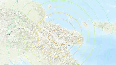 Earthquake Of Magnitude 76 Strikes Eastern New Guinea Region In Papua