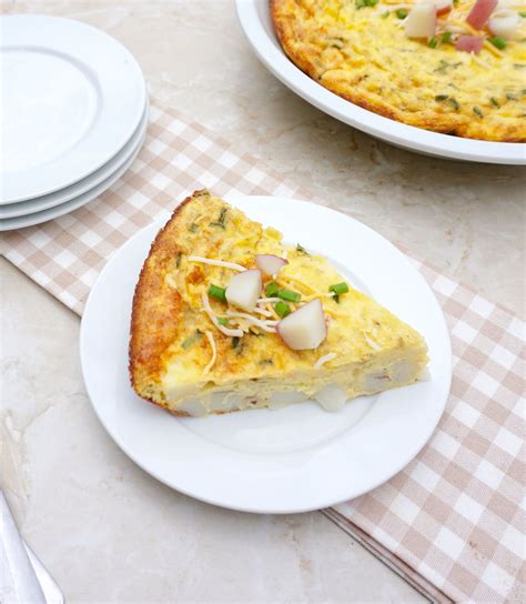 Potato Cheddar Frittata Is For Those Fans Of Eggs With Breakfast