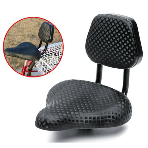 Bike Tricycle Bicycle Seat Saddle Seat Pad With Back Rest Backrest