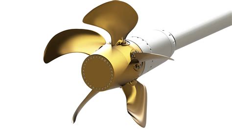 SCHOTTEL Controllable Pitch Propeller: 5-bladed propeller with ...