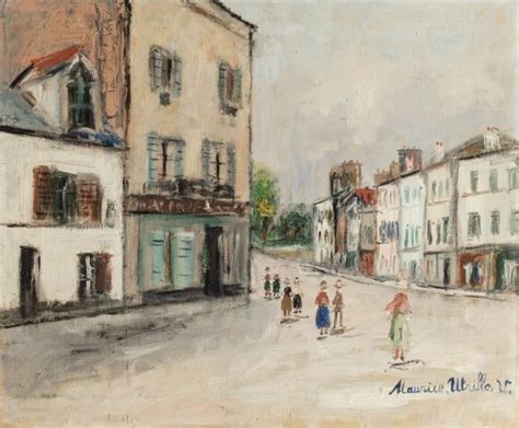 Utrillo Maurice Montmartre Mutualart