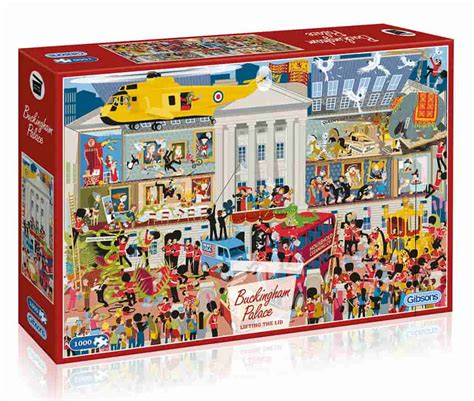 Gibsons Jigsaw Puzzle 1000 Piece Lifting The Lid Buckingham Palace