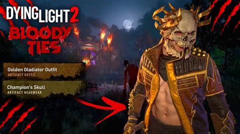 Golden Gladiator And Champions Skull Gear Stats In Dying Light Bloody