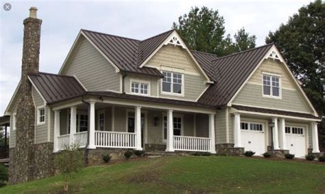 Farmhouse With Metal Roof Shared By Home Builder General Contractor