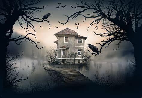 Haunted House Scene