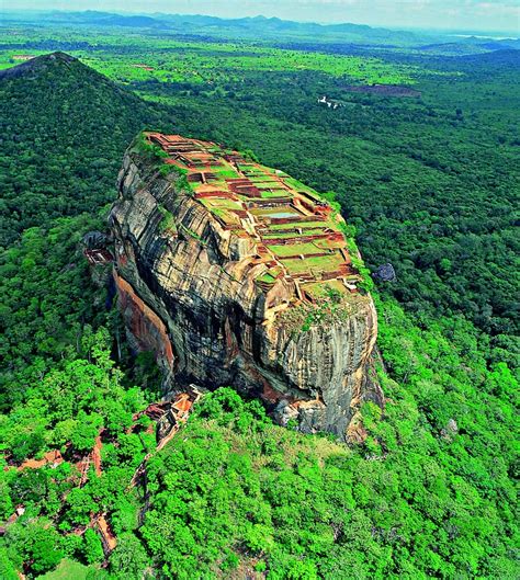 The Lion Rock Ancient City Of Sigiriya In Sri Lanka Beautiful