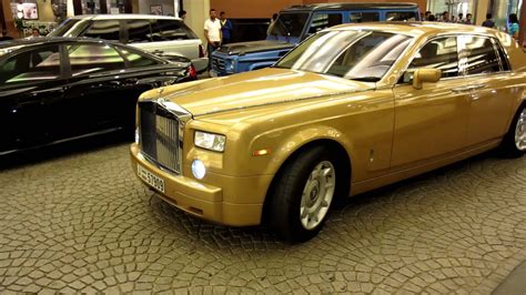 Gold Rolls Royce Phantom Youtube