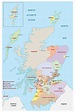 Large Detailed Map Of Scotland