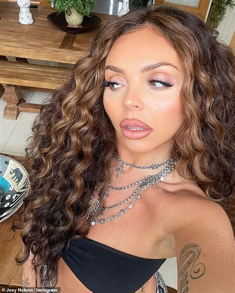 Me Being Vain Jesy Nelson Displays Her Toned Figure In Black Bikini