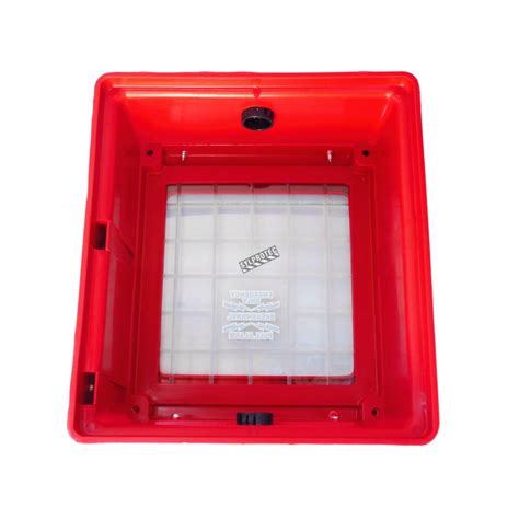 Protective Red Plastic Cover For Manual Fire Alarm Pull Station