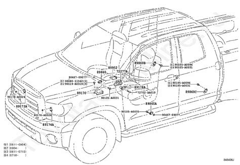 A Guide To Understanding The Parts Of A 2017 Toyota Tundra Diagram
