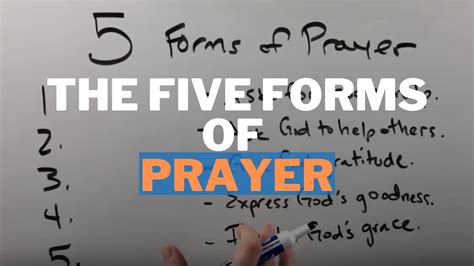 The Five Forms Of Prayer In The Catholic Church Youtube