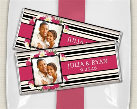 Hersheys Candy Wrapper Wedding Favors Personalized By Whprints