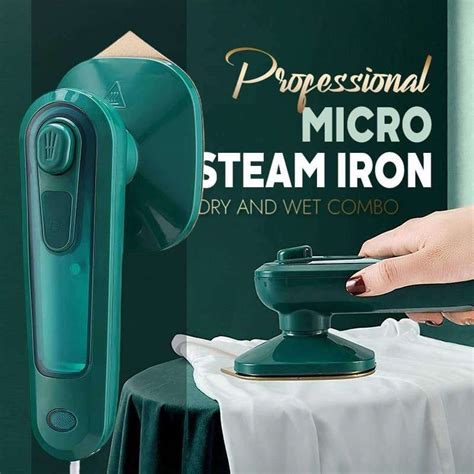 Premium Mini Electric Iron For Clothes Iron Steamer For Clothes Portable Travel Flat Iron