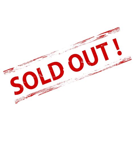 Sold Out Png Transparent Images Png All