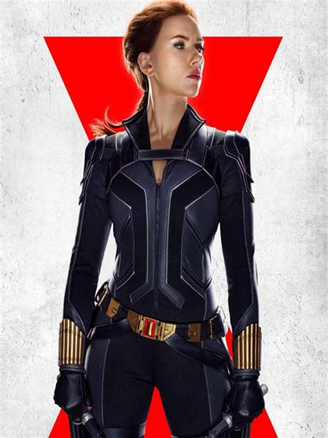 Black Widow Movie Natasha Romanoff Jacket