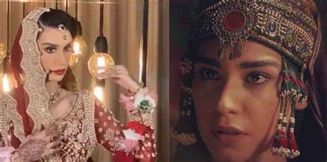 Burcu Kiratli Aka Gokce Hatun Looks Stunning In Bridal Shoot For Ali