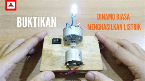 Cara Membuat Generator Listrik Dari Dinamo Pompa Air Riset