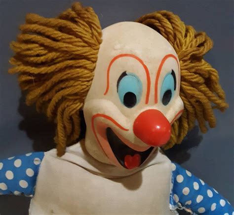 Mattel Bozo The Clown 60s Vintage Talking Doll Etsy