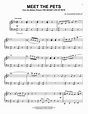 Alexandre Desplat "Meet The Pets" Sheet Music PDF Notes, Chords ...
